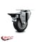 Service Caster 3.5'' Thermo Rubber Wheel Swivel Top Plate Caster with Posi Brake SCC-20S3514-TPRB-PLB - alternate 4